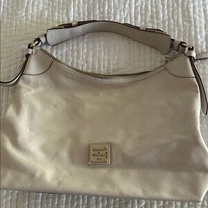 Dooney & Bourke Beige Leather Bag